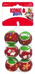 KONG Kong Holiday Squeakair Balls 6 Pack