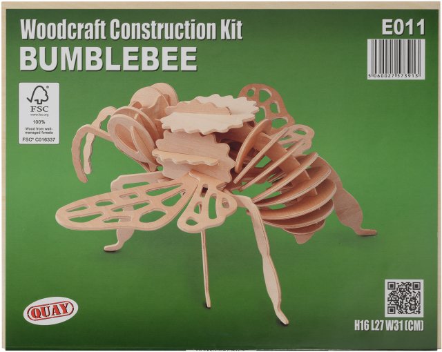 Quay Bumblebee Wooden Craft Kit