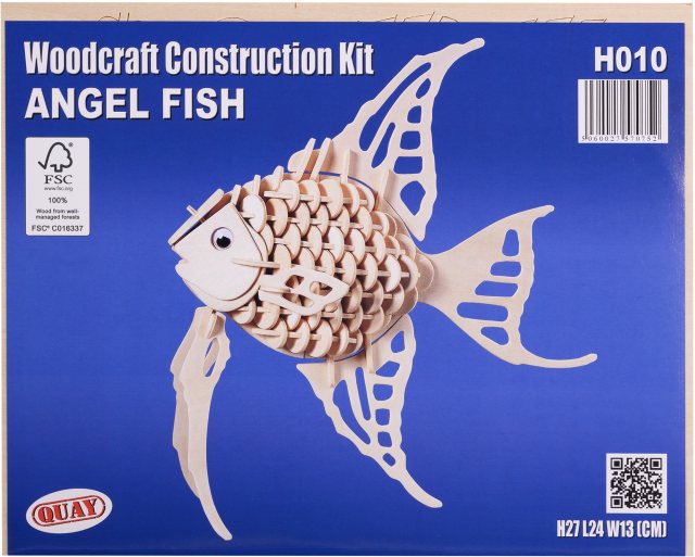 Quay Angel Fish Wooden Craft Kit