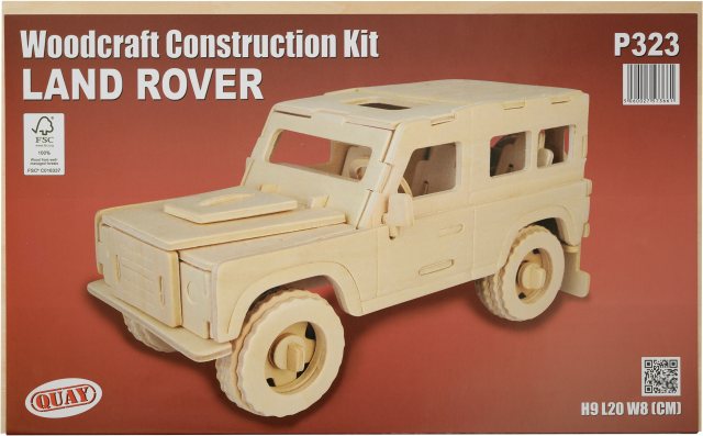Quay Land Rover Wooden Craft Kit
