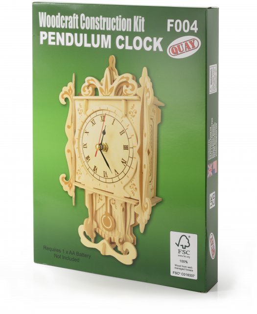Quay Pendulum Clock Wooden Craft Kit
