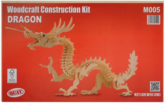 Quay Dragon Wooden Craft Kit