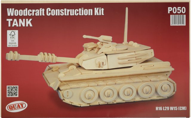 Quay Tank Wooden Craft Kit