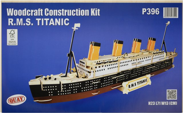 Quay RMS Titanic Wooden Craft Kit