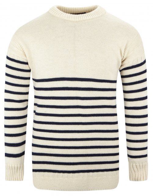 J M Cooper J M Cooper Breton Sweater Ecru