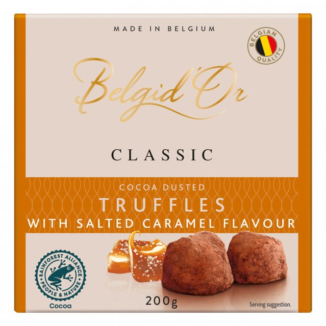 Belgi D'Or Cocoa Dusted Salted Caramel Truffles 200g