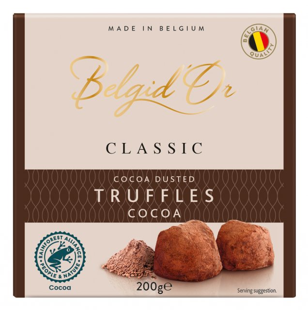 Belgi D'Or Cocoa Dusted Truffles 200g