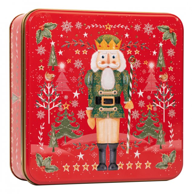 Farmhouse Assorted Biscuits Nutcracker Tin 400g