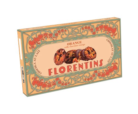 Milk Chocolate Orange Florentins 100g