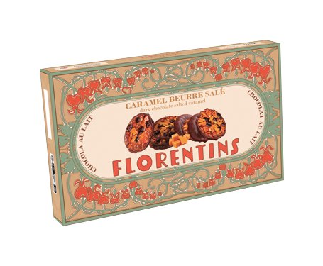 Dark Chocolate Caramel Florentins 100g