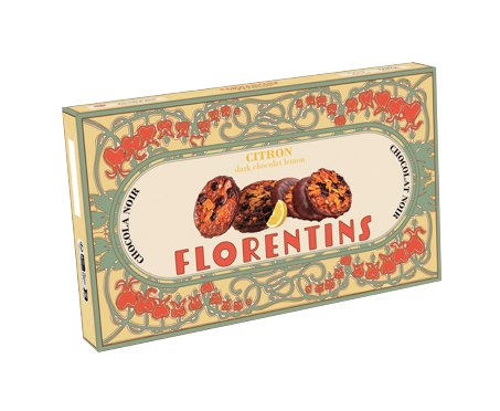 Dark Chocolate Lemon Florentins 100g