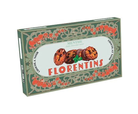 Dark Chocolate Mint Florentins 100g