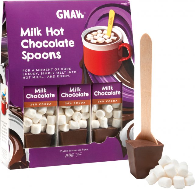 Gnaw Classic Milk Hot Chocolate Spoons 6 Pack