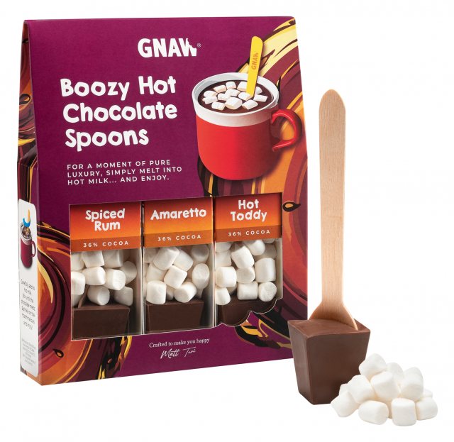 Gnaw Boozy Hot Chocolate Spoons 6 Pack