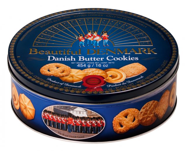 Danish Butter Cookies Tin 454g