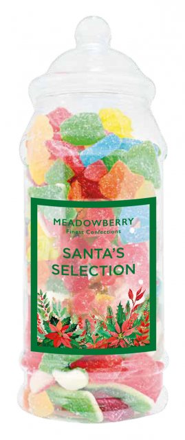 Meadowberry Santa's Selection Gummies 630g
