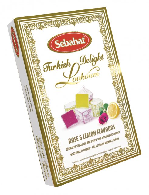 Sebahat Rose & Lemon Turkish Delight 200g