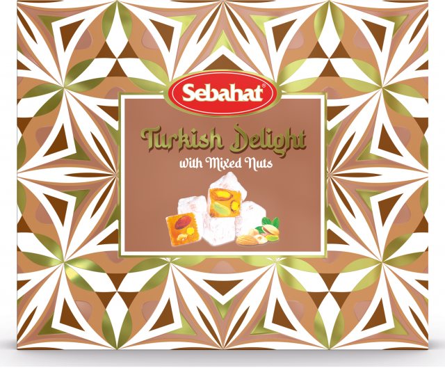 Sebahat Mixed Nuts Turkish Delight 540g
