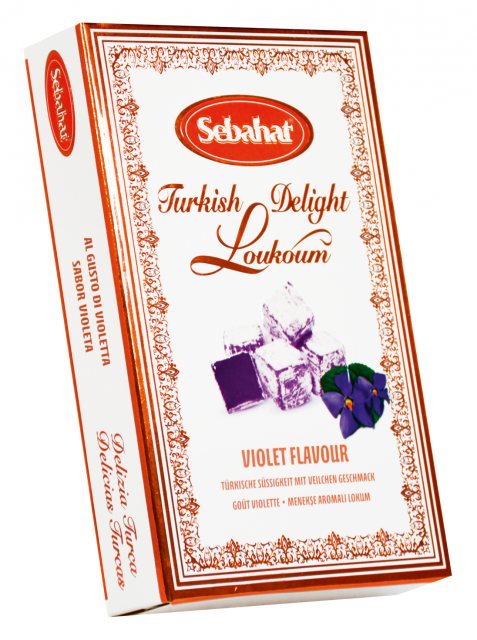 Sebahat Violet Turkish Delight 200g