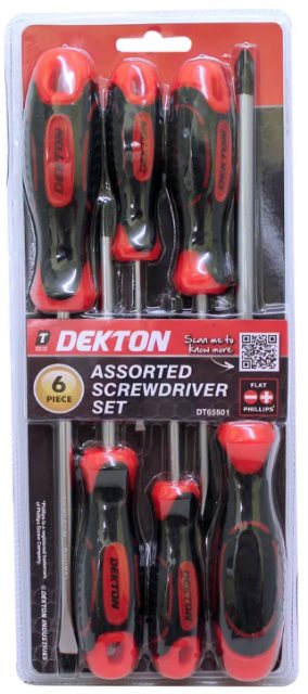 Dekton Screwdriver Set 6 Piece