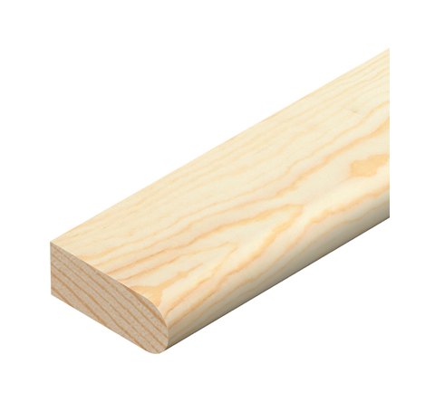 Cheshire Mouldings Parting Pine Glass Bead 2.4m 8mm x 21mm