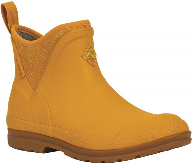 Muck Boot Muck Boot Original Ankle Wellington Yellow Ditsy Dot Print
