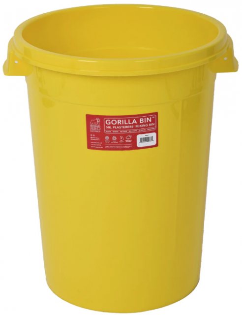 REDGORIL Red Gorilla Mixing Bin Yellow 50L