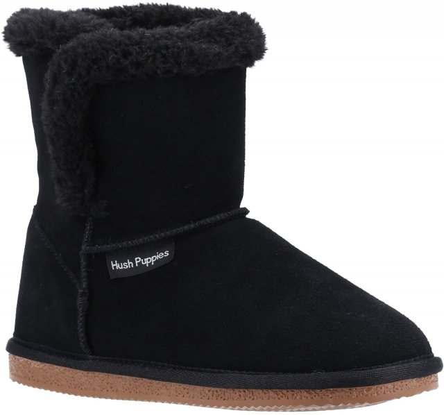 Hush Puppies Hush Puppies Ashleigh Slipper Bootie Black