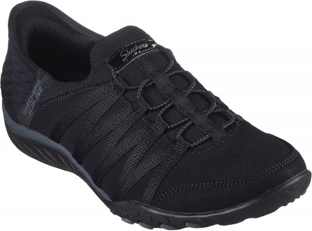 Skechers Skechers Breathe Easy Roll With Me Trainer Black