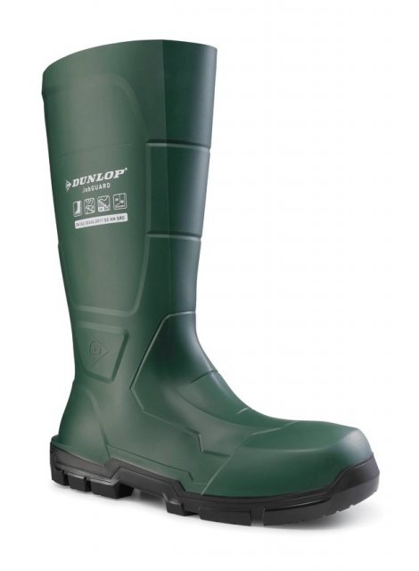 Dunlop Dunlop JobGuard Full Safety Wellington Heritage Green