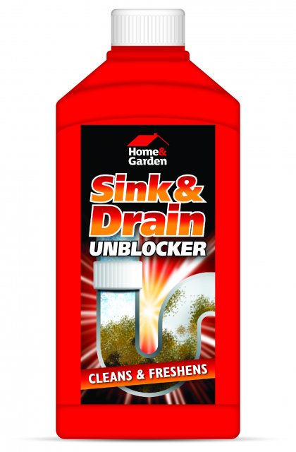 Home & Garden Sink & Drain Unblocker 1L