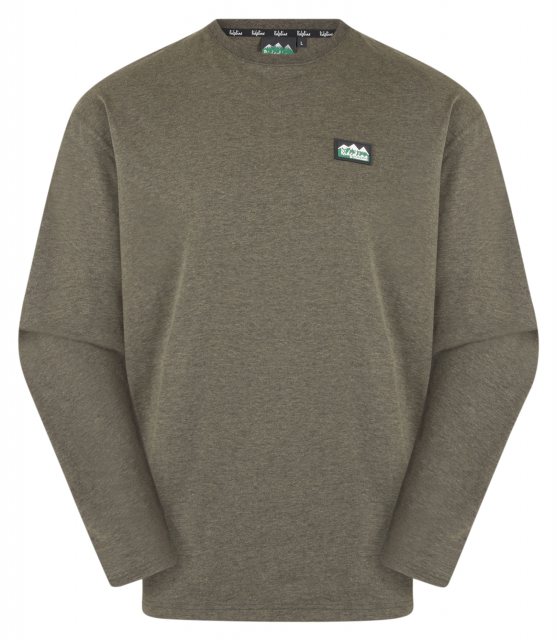 Ridgeline Ridgeline Baseline Top Smokey Olive Marl