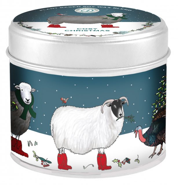 Emma Lawrence Cosy Christmas Candle Tin