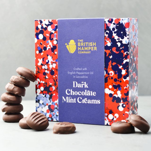 British Hamper Dark Chocolate Mint Creams 150g
