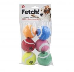 Ruff 'N' Tumble Fetch Tennis Balls 6 Pack