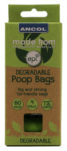 Ancol Refill Poop Bag Rolls 60 Pack