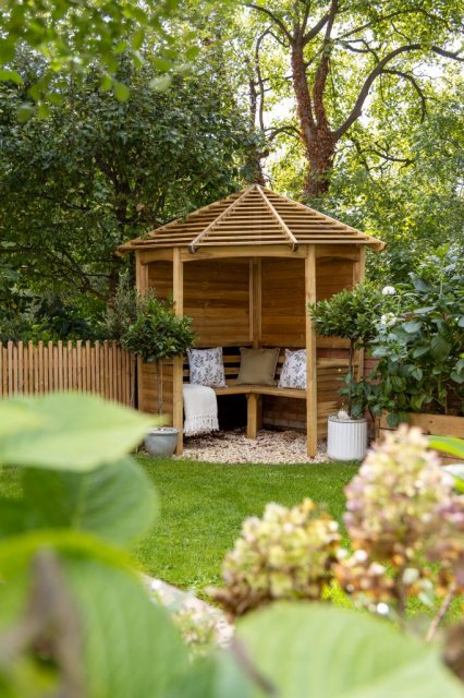 Forest Garden Forest Garden Venetian Corner Arbour