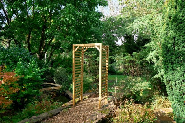 Forest Garden Forest Garden Slatted Arch