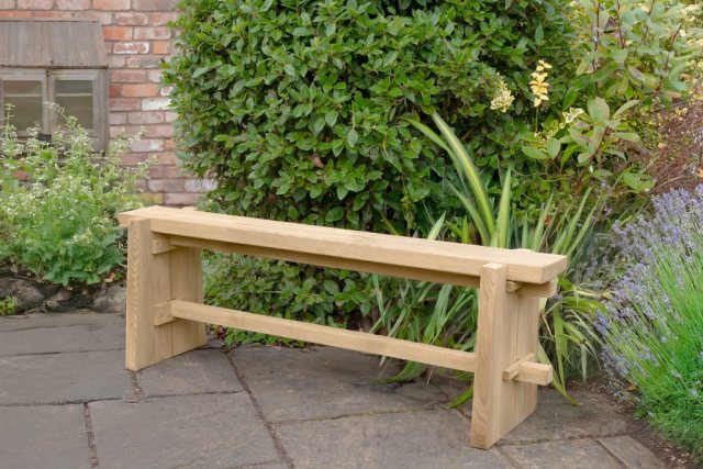 Forest Garden Forest Garden Sleeper Pew Bench