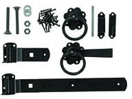 Forest Garden Forest Garden Europa Black Zinc Coated Gate Fixings