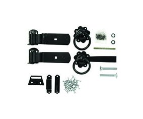 Forest Garden Forest Garden Black Zinc Coated Premier Gate Kit