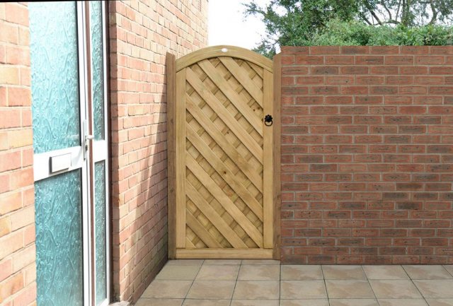 Forest Garden Forest Garden Europa Dome Gate 6ft
