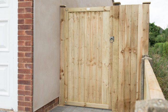 Forest Garden Forest Garden Pressure Treated Featheredge Gate 6ft