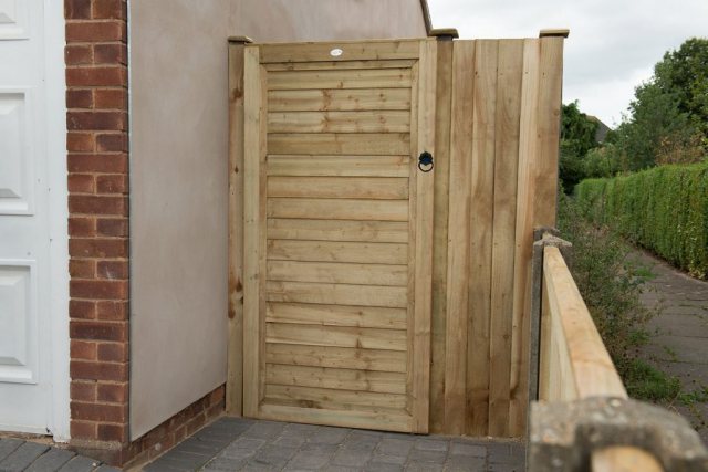 Forest Garden Forest Garden Pressure Treated Square Lap Gate 6ft