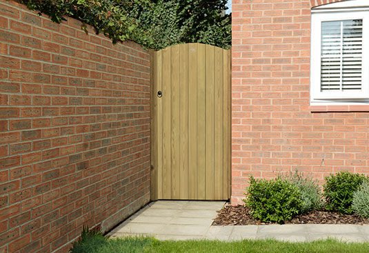 Forest Garden Forest Garden Tongue & Groove Dome Top Gate 6ft
