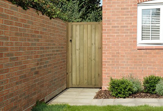Forest Garden Forest Garden Tongue & Groove Vertical Gate 6ft