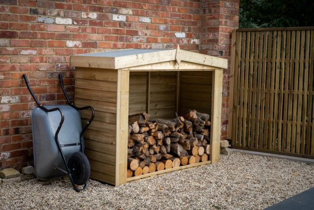 Forest Garden Forest Garden Overlap Apex Log Store