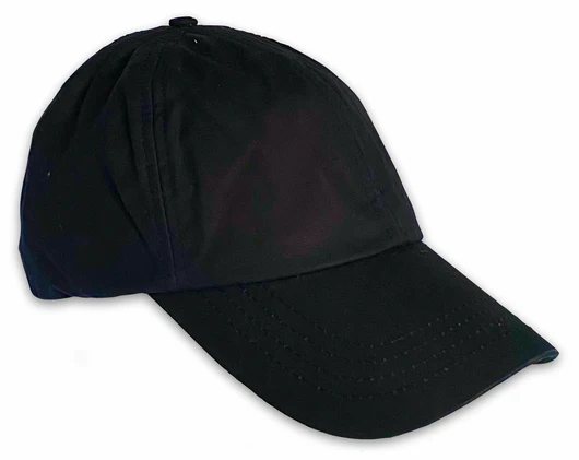 P J Powell Wax Cotton Baseball Cap Navy