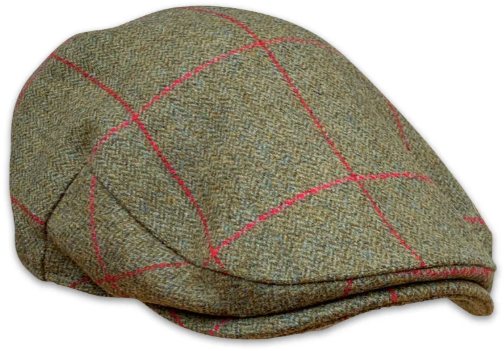 P J Powell J3 Flatcap Olive