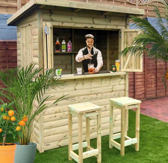 Churnet Valley Castleton Outdoor Garden Bar